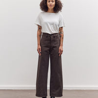 Sailor Pants, Graphite Italian Stripe