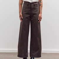 Sailor Pants, Graphite Italian Stripe