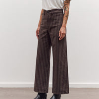Sailor Pants, Graphite Italian Stripe