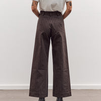 Sailor Pants, Graphite Italian Stripe
