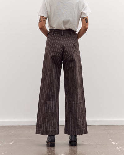 Sailor Pants, Graphite Italian Stripe