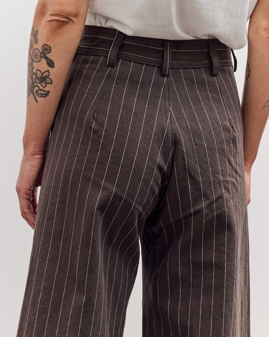 Sailor Pants, Graphite Italian Stripe