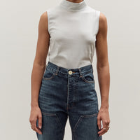 Jesse Kamm Sleeveless Turtleneck, Mist
