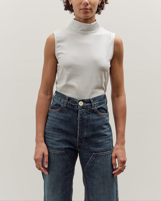 Jesse Kamm Sleeveless Turtleneck, Mist