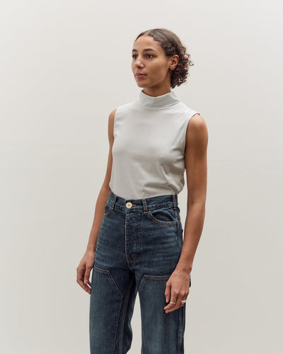Jesse Kamm Sleeveless Turtleneck, Mist