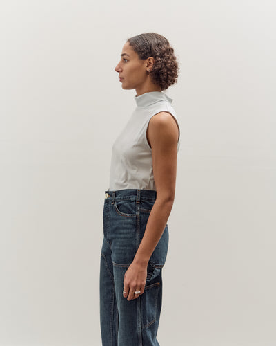 Jesse Kamm Sleeveless Turtleneck, Mist
