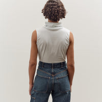 Jesse Kamm Sleeveless Turtleneck, Mist