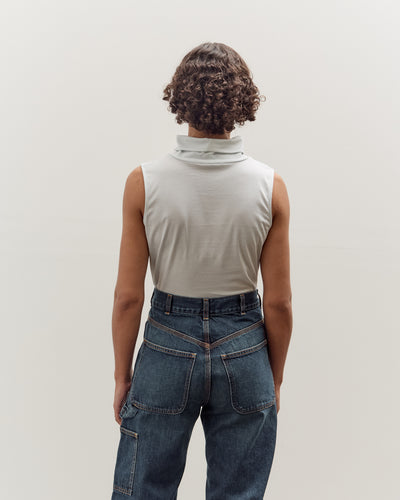 Jesse Kamm Sleeveless Turtleneck, Mist