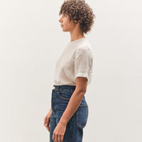 Jesse Kamm The Steinem T-Shirt, Ivory