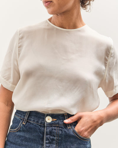 Jesse Kamm The Steinem T-Shirt, Ivory