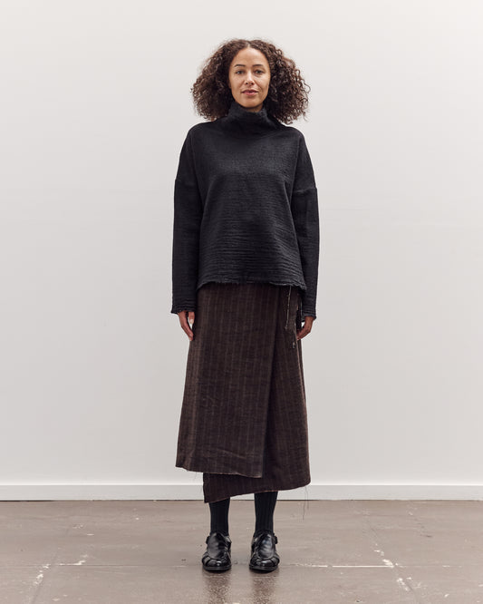 Lotura Top, Textured Ebony