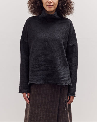Lotura Top, Textured Ebony
