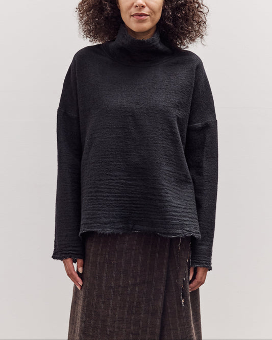 Lotura Top, Textured Ebony