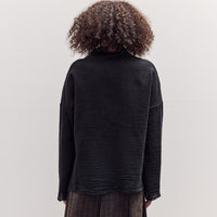 Lotura Top, Textured Ebony