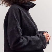 Lotura Top, Textured Ebony