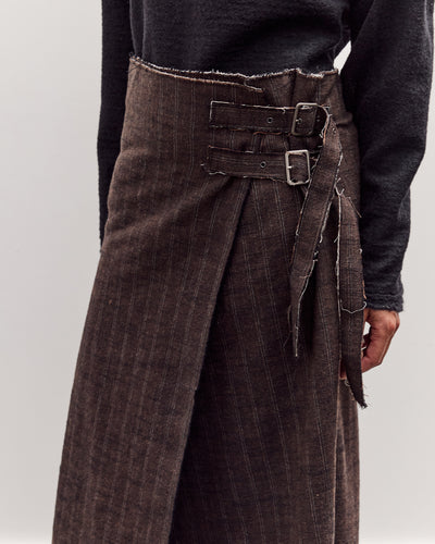 Frater Kilt, Striped Bark Brown