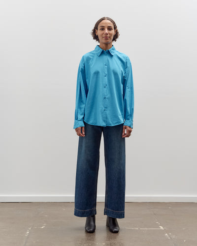 Jesse Kamm Alberta Shirt, Pool Blue