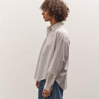 Jesse Kamm Alberta Shirt, Salt Pinstripe