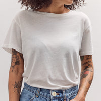 The Bowery Tee, Salt White