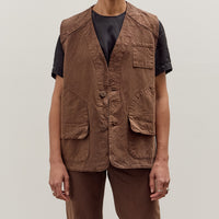 Jesse Kamm Director's Vest, Chocolate Brown