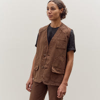 Jesse Kamm Director's Vest, Chocolate Brown
