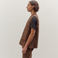 Jesse Kamm Director's Vest, Chocolate Brown