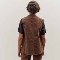 Jesse Kamm Director's Vest, Chocolate Brown