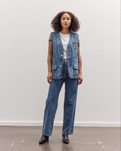 Director's Vest, Cowboy Blue
