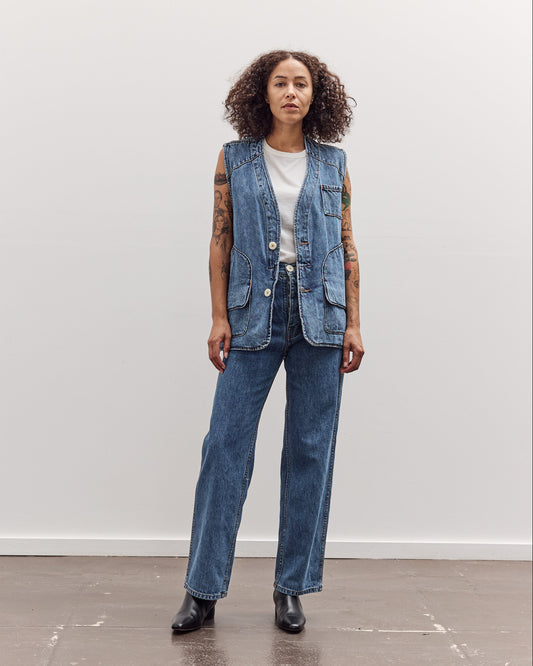 Director's Vest, Cowboy Blue
