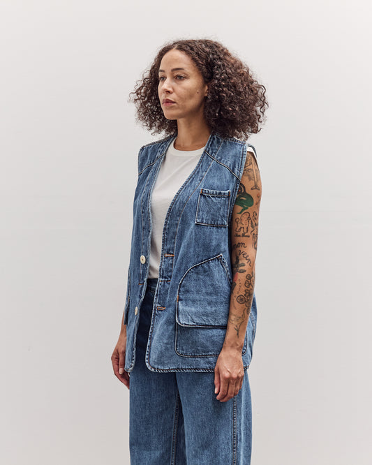 Director's Vest, Cowboy Blue