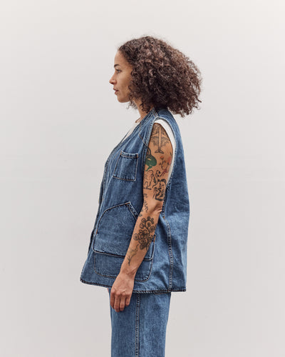 Director's Vest, Cowboy Blue