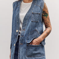 Director's Vest, Cowboy Blue
