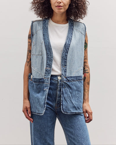 Director's Vest, Cowboy Blue