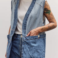 Director's Vest, Cowboy Blue