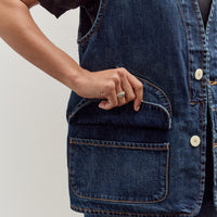 Jesse Kamm Director's Vest, Medium Roast