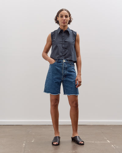 Jesse Kamm Ellis Top, Black Stripe