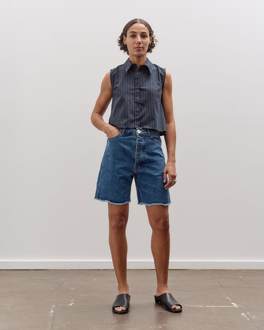 Jesse Kamm Ellis Top, Black Stripe