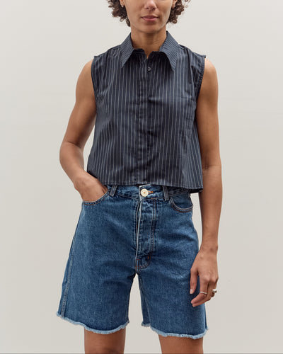 Jesse Kamm Ellis Top, Black Stripe