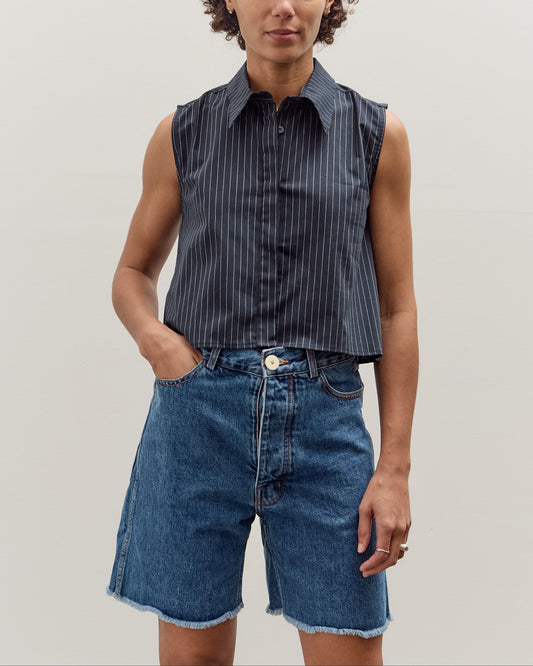Jesse Kamm Ellis Top, Black Stripe