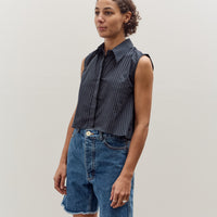 Jesse Kamm Ellis Top, Black Stripe