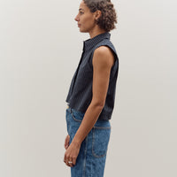 Jesse Kamm Ellis Top, Black Stripe