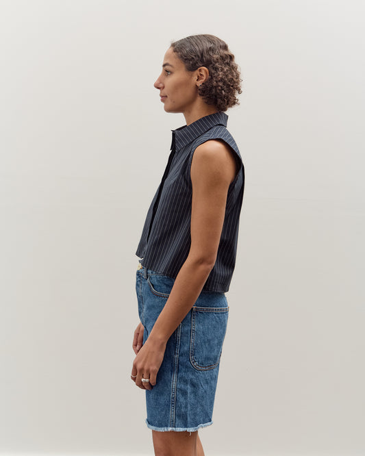 Jesse Kamm Ellis Top, Black Stripe