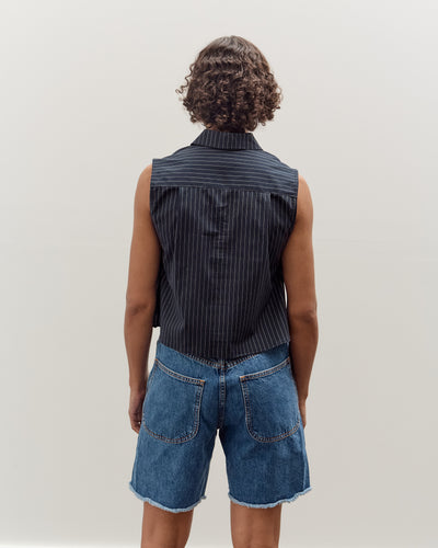 Jesse Kamm Ellis Top, Black Stripe