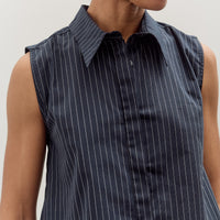 Jesse Kamm Ellis Top, Black Stripe