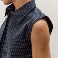 Jesse Kamm Ellis Top, Black Stripe