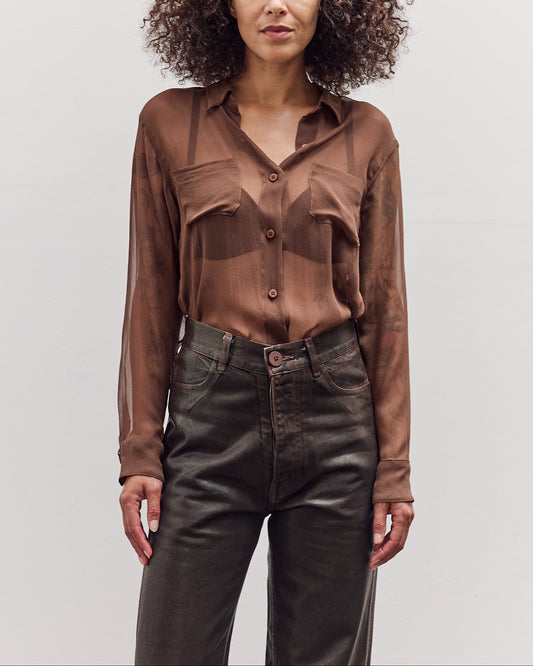 Georgio Button Down, Chocolate