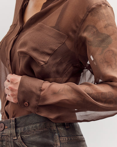 Georgio Button Down, Chocolate