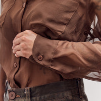 Georgio Button Down, Chocolate