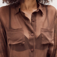 Georgio Button Down, Chocolate