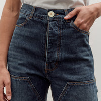 Jesse Kamm Patchfront Handy Pant, Medium Roast